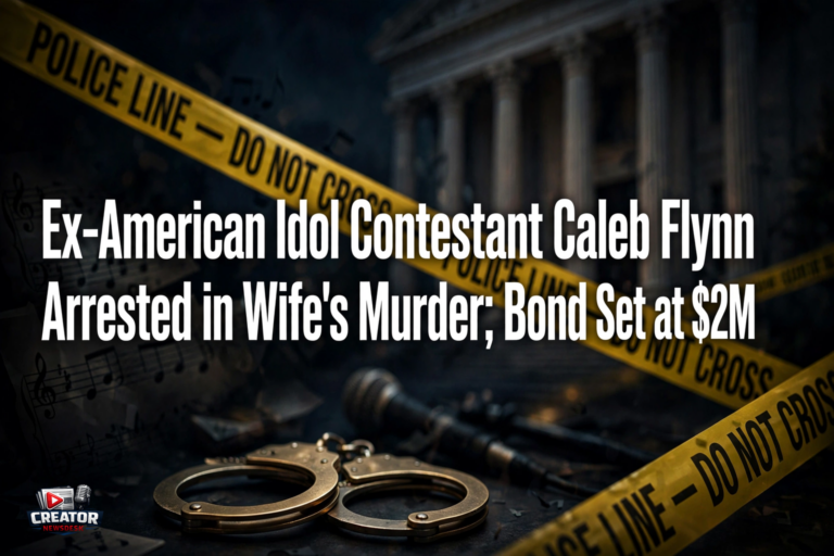 Ex-American Idol Contestant Caleb Flynn Arrested in Wife’s Murder; Bond Set at $2M
