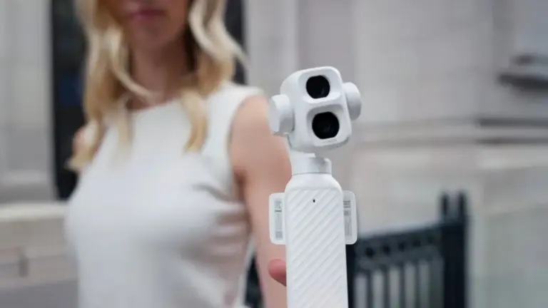 DJI Teases Pearl White Osmo Pocket 4P for October 20 Launch