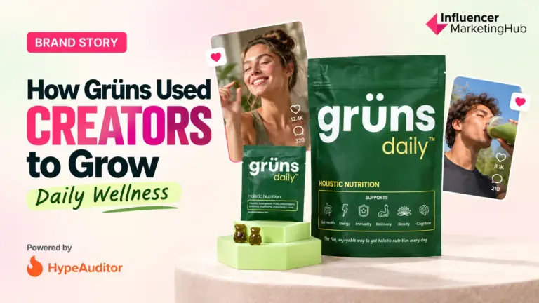 Grüns Leverages Daily Wellness for Creator-Focused Influencer Strategy