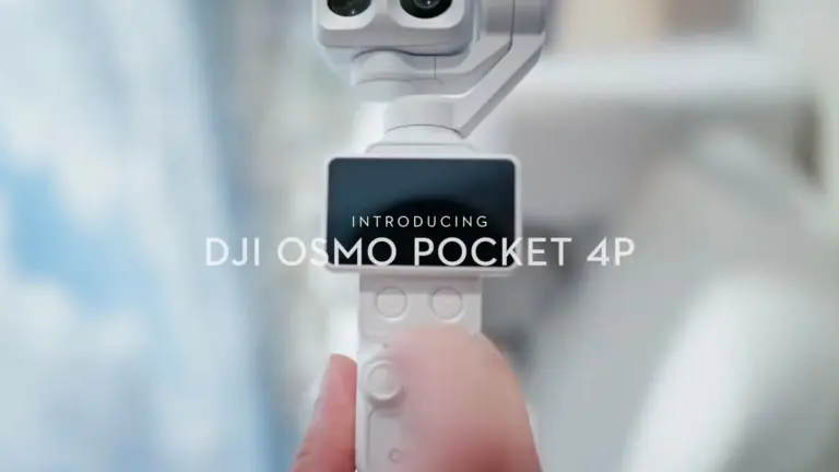 DJI’s New Osmo Pocket 4P Boosts Tracking with Firmware Update