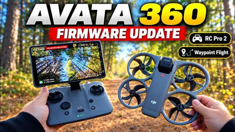 DJI Avata 360 Firmware Boosts Creativity with RC Pro 2 & Waypoint Missions