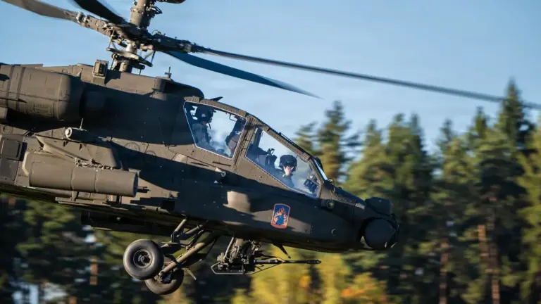 U.S. Army Tests Apache Helicopters Against Fast Shahed Drones in Europe