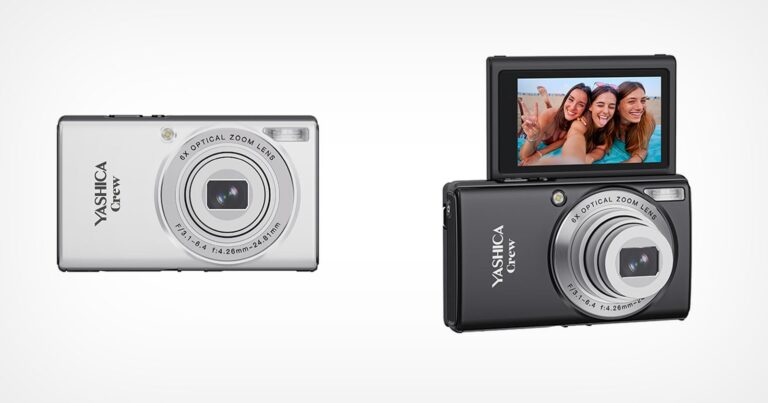 Yashica Crew Point-and-Shoot Blends Retro Style with Modern Simplicity - PetaPixel