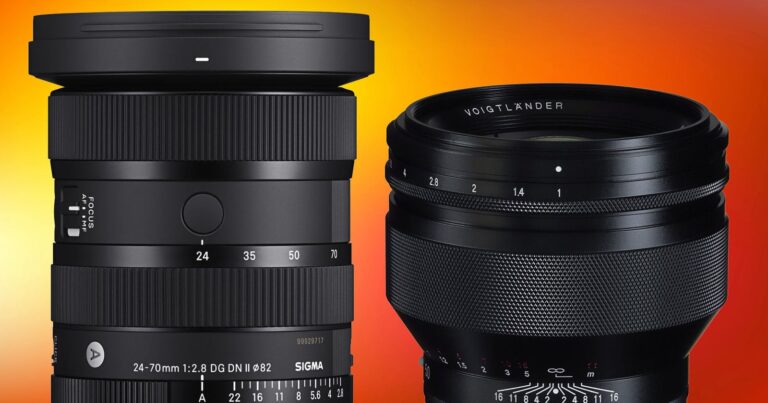 Sony E-Mount Lenses Shine as Sigma, Voigtländer Deals Boost Creator Options