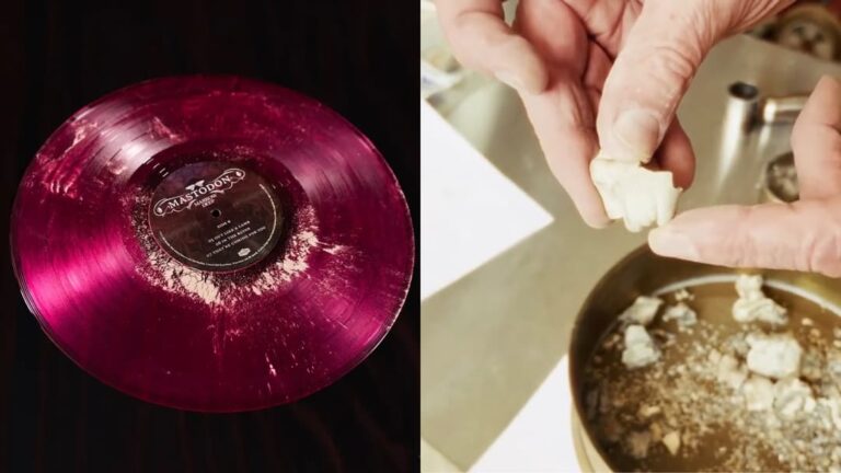 Mastodon Band Drops $150 Vinyl with Real 10,000-Year-Old Fossils