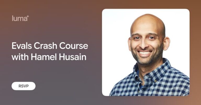 AI Evaluations Crash Course with Hamel Husain