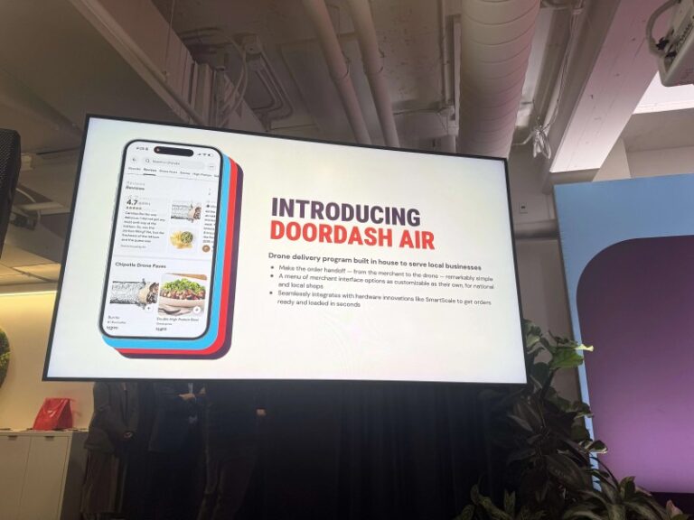 DoorDash Launches In-House Drone Delivery with Bay Area Manufacturing