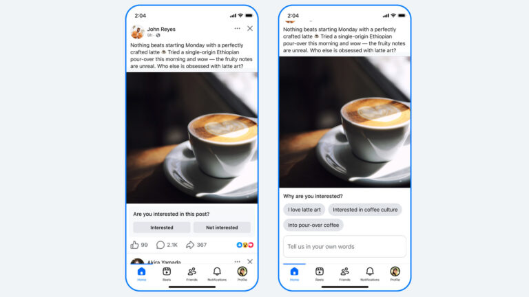 Meta Tests New Feed Customization Tool for Facebook Users