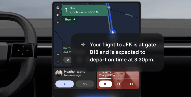 Google Rolls Out Personalized Gemini AI in Cars via Android Auto