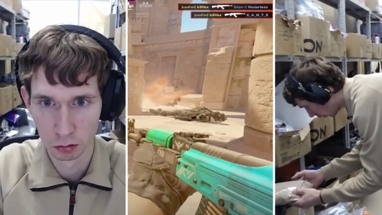 Russian Streamer Balances Work and CS2 Wins During Live Twitch Broadcast