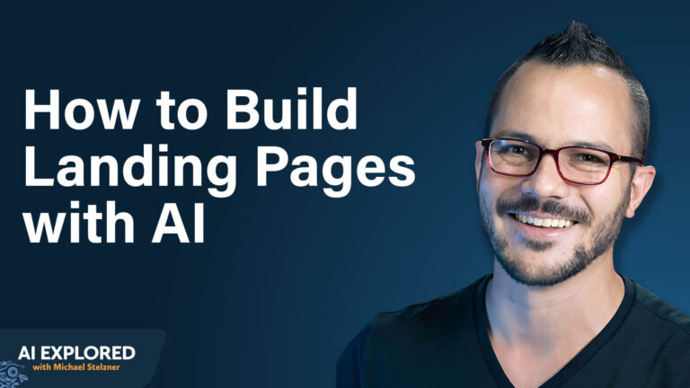 Build AI Landing Pages Fast: From Plan to Publish with ChatGPT & Codex