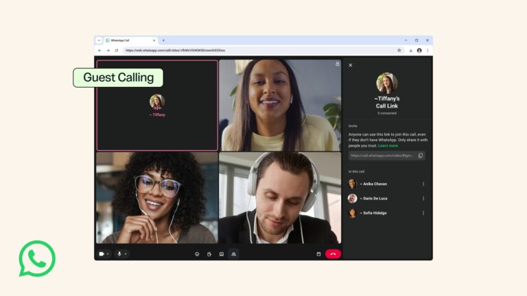 WhatsApp Guest Calling Lets Creators Reach Anyone, No App Required