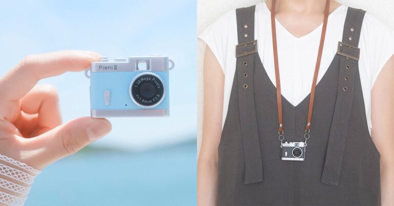 Kenko Tokina’s $38 1MP Pieni III Camera Doubles as Wearable Jewelry