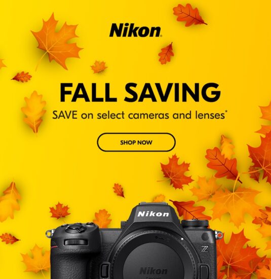 Nikon Launches Fall Savings Event in US and Canada with Z8 Discount
