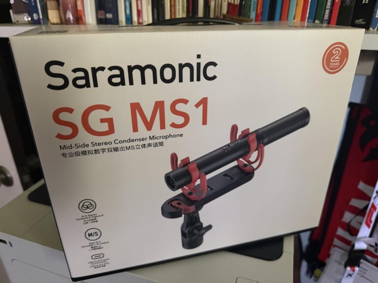 Saramonic SG-MS1 Mic Boosts Audio Quality for Solo Creators