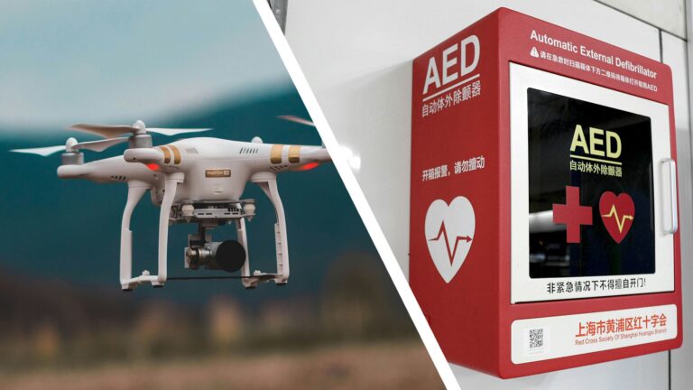 Drone Defibrillator Delivery Could Cut Response Time by 3.76 Minutes