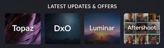 Photo Editing Software Deals Highlighted on Nikon Rumors