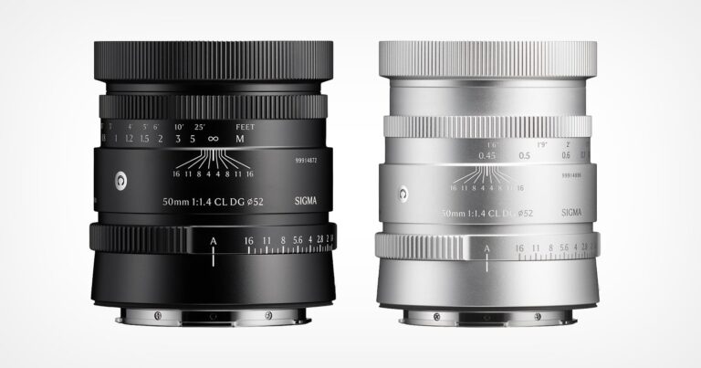 Sigma Launches Compact 50mm f/1.4 Lens with Retro Look