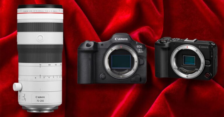 Canon Offers Discounted Cameras and Lenses Today