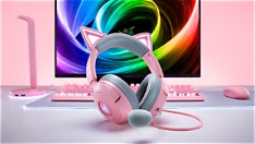 Razer Unveils Playful Kitty Headphones with Mechanical Cat Ears and RGB