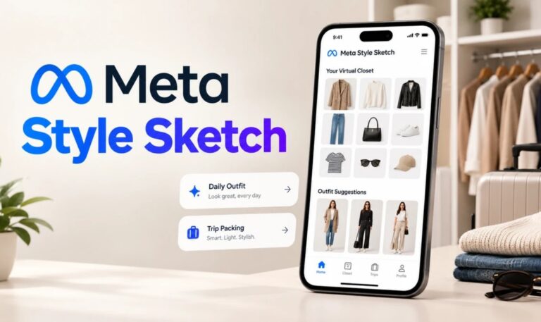 Meta Launches AI Stylist App ‘Style Sketch’ for Daily Outfit Planning
