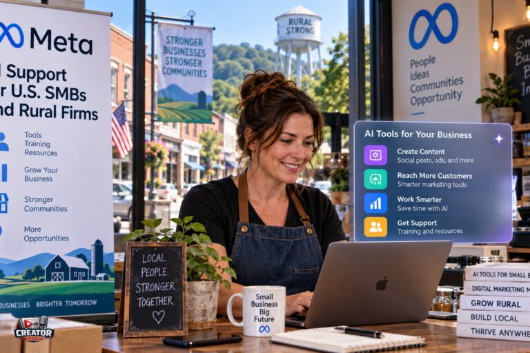 Meta Launches AI Support Program for U.S. SMBs and Rural Firms