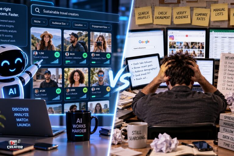 AI Influencer Discovery vs Manual Influencer Research