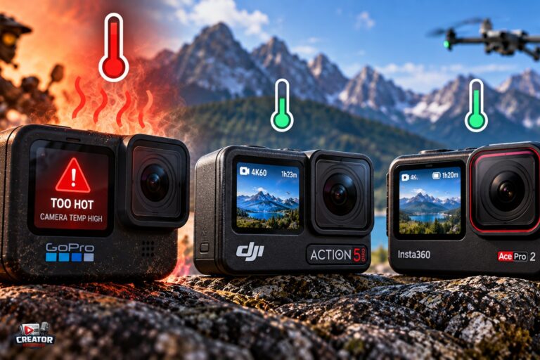 “GoPro Overheating: Design Flaw Exposed vs DJI & Insta360”