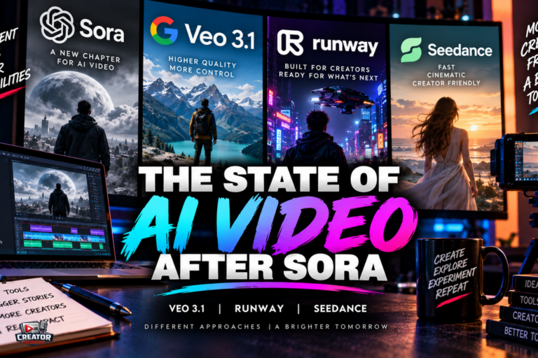 The State of AI Video After Sora: Veo 3.1, Runway and Seedance