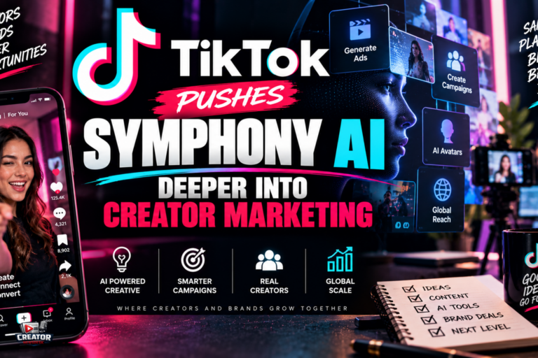 TikTok Pushes Symphony AI Deeper Into Creator Marketing