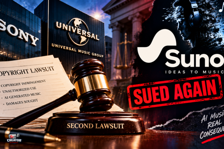 Sony and Universal File Second Copyright Suit Against Suno