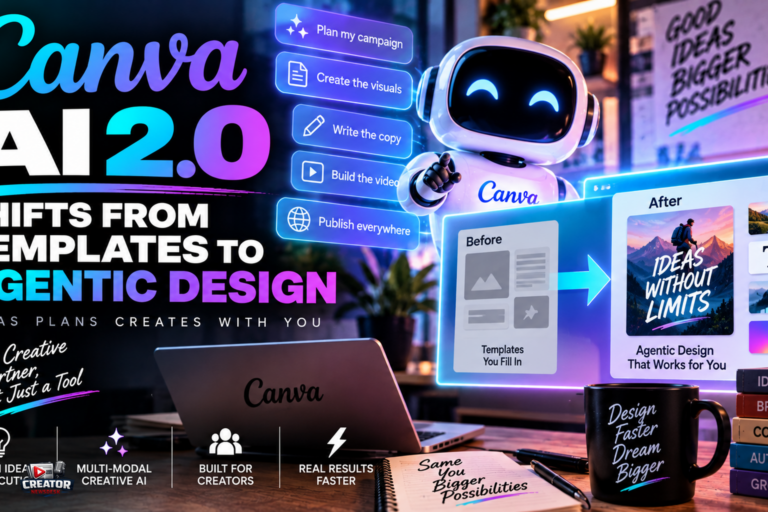 Canva AI 2.0 Shifts From Templates to Agentic Design