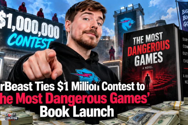 MrBeast Ties $1 Million Contest to ‘The Most Dangerous Games’ Book Launch