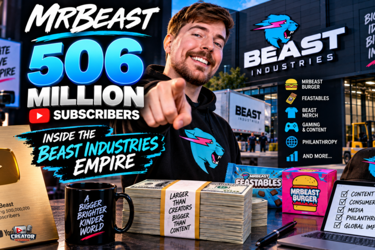 MrBeast at 506 Million Subscribers: Inside the Beast Industries Empire