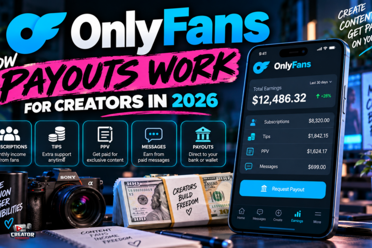 How OnlyFans Payouts Work for Creators in 2026