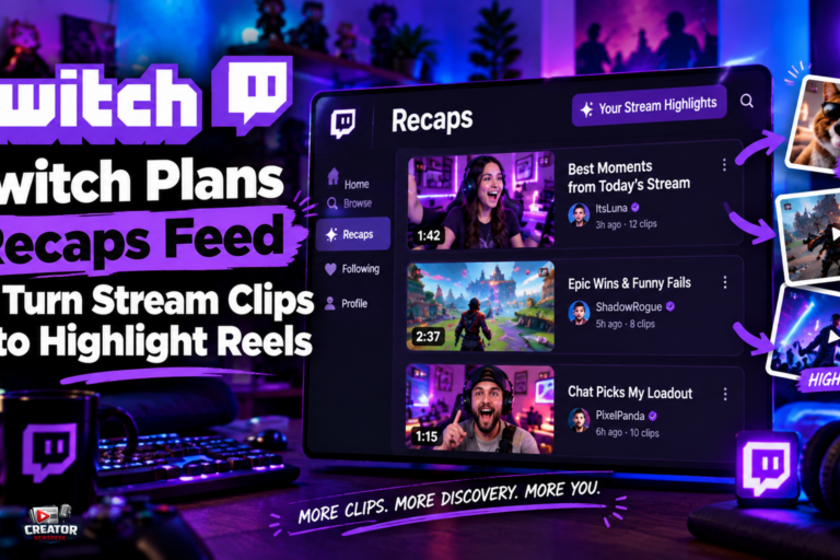 Twitch Plans Recaps Feed to Turn Stream Clips Into Highlight Reels