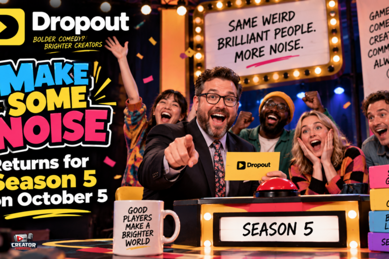 Dropout’s ‘Make Some Noise’ Returns for Season 5 on October 5