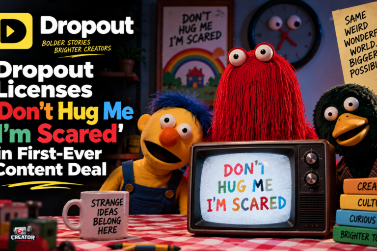 Dropout Licenses ‘Don’t Hug Me I’m Scared’ in First-Ever Content Deal
