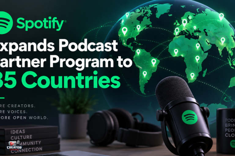 Spotify Expands Podcast Partner Program to 35 Countries