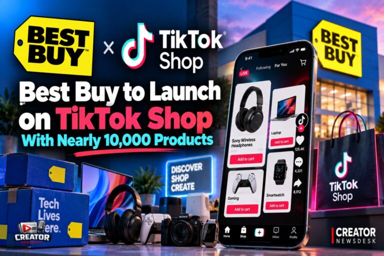 Best Buy to Launch on TikTok Shop With Nearly 10,000 Products